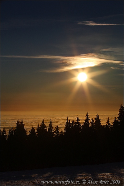 Inverze v Krkonoších